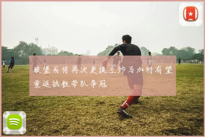 狼堡或将再次更换主帅马加特有望重返执教带队争冠